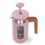 La Cafetiere Pisa 3-Cup Cafetiere - Pink angle