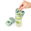 Brabantia Make & Take Water Bottle with Strainer, 500ml - Jade Green showing the handy sieve