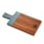 My Butchers Block Small Handled Serving Board - Pebble Stone Blue