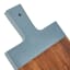 My Butchers Block Small Handled Serving Board - Pebble Stone Blue detail