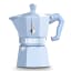 Bialetti Moka Colours, 3 Cups - Light Blue