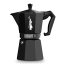 Bialetti Moka Colours, 6 Cups - Black