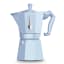 Bialetti Moka Colours, 6 Cups - Light Blue