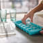 Joseph Joseph Flow Easy-fill Ice-cube Tray taking out ice cubes from the tray