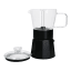 La Cafetiere Verona Glass Espresso Maker, 6-Cup - Black angle