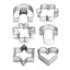 Tescoma Cookie Cutters on a Ring, Set of 6