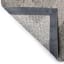 Thread Office Blocks Outdoor Rug in Grey, 160cm x 230cm back close up