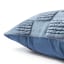 Thread Office Checkerboard Tufted Scatter Cushion with Inner, 60cm x 60cm - Grey detail