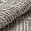 Thread Office Greece Tufted Runner in Grey, 80cm x 150cm texture close up