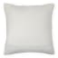 Thread Office Chevron Woven Scatter Cushion with Inner in Ivory, 60cm x 60cm back view