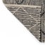 Thread Office Morpeth Rug in Charcoal, 240cm x 330cm back close up