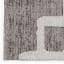 Thread Office Roadmap Chenille Rug in Charcoal, 290cm x 350cm corner close up
