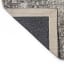 Thread Office Amrose Chenille Runner in Grey, 80cm x 200cm back close up