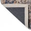 Thread Office Osprey Chenille Runner in Blue, 80cm x 200cm close up back of rug