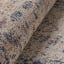 Thread Office Osprey Chenille Runner in Blue, 80cm x 200cm close up of texture