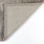 Grey Thread Office Micro Shaggy Runner, 80cm x 150cm close up