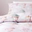 Linen House Away We Go Duvet Cover Set - Queen close up of pillow cover