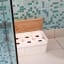 Trendz Of Today White Storage Bin With Bamboo Lid - Large with toilet paper