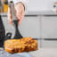 MasterClass Soft Grip Stainless Steel Slotted Turner, 34cm turning french toast