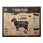 Die Braai Blaai Disposable Braai Sheets, Pack of 6 lamb sheet