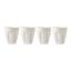 Maxwell & Williams Blend Sala Espresso Cup, Set of 4 - White angle