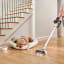 Tineco Pure One S15 Essentials Smart Cordless Vacuum & Hand Vacuum on the wooden floor
