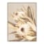 Hertex HAUS Regal Blooms Wall Art in Dry Gold 145cm x 180cm