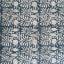 India Ink Garden Block Dark Blue Tablecloth - 8 Seater detail