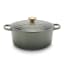 Le Creuset Thyme Signature 6.7 Litre Round Cast Iron Casserole, 28cm