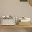 Popstrukt Waffle Basket Large - White with books