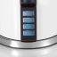 Graef Variable Temperature Cordless Kettle, 1.5L - White button detail