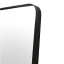 Hertex HAUS Small Varese Mirror - Matte Black corner close up