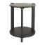 Hertex HAUS Vow Side Table - Onyx side view