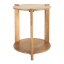 Hertex HAUS Vow Side Table - Nutmeg side view