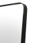 Hertex HAUS Large Varese Floor Mirror - Matte Black corner close up