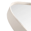 Hertex HAUS Large Varese Floor Mirror - Matte Crema corner close up