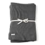 La Porte Blanche Cotton Knit Throw - Slate Grey