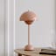 Haus Republik Selene Portable & Rechargeable Lamp - Clay on the table