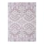 India Ink Ancient Ikat Rug - Mauve 