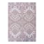 India Ink Ancient Ikat Rug - Mauve angle