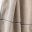 Thread Office Stripe Stitch Evolution 500gsm Bath Sheet, 86cm x 160cm - Bone and Black - Close Up Detail 