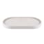 Alkaline Pill-Shaped Bathroom Tray - Bone White