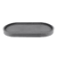 Alkaline Pill-Shaped Bathroom Tray - Charcoal