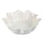 Le Creuset Stoneware Ruffle Serving Bowl, 3.8L - Meringue