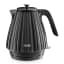 DeLonghi Ballerina Cordless Kettle, 1.7L - Furnace Black angle