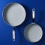 Wolstead Mineral Non-Stick Frying Pans, Set of 2 - Navy 