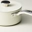 Wolstead Mineral Non-Stick Cookware, Set of 4 - Ivory detail