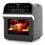 Milex Digital Power Airfryer Oven with Rotisserie, 12L