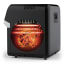 Milex Digital Power Airfryer Oven with Rotisserie, 12L detail