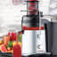 Milex Power Juicer, 1200W with apples and grapefruit 